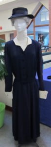 This circa 1945 United Church Deaconess Uniform belongs to the Centre for Christian Studies.