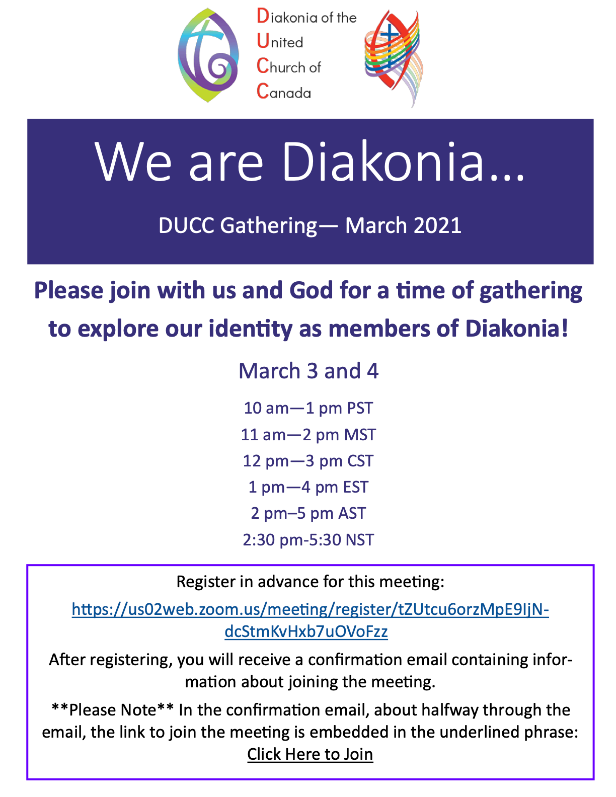 DUCC Winnipeg National Gathering 2018
