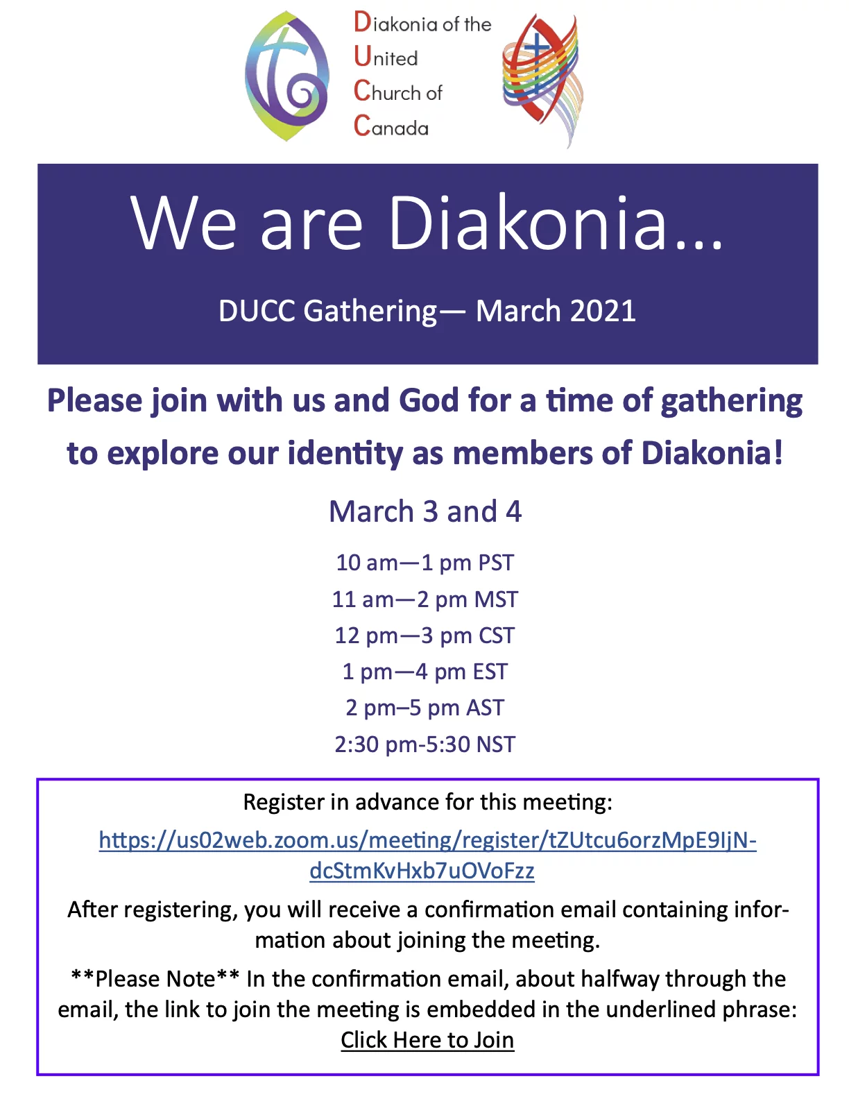 DUCC Winnipeg National Gathering 2018